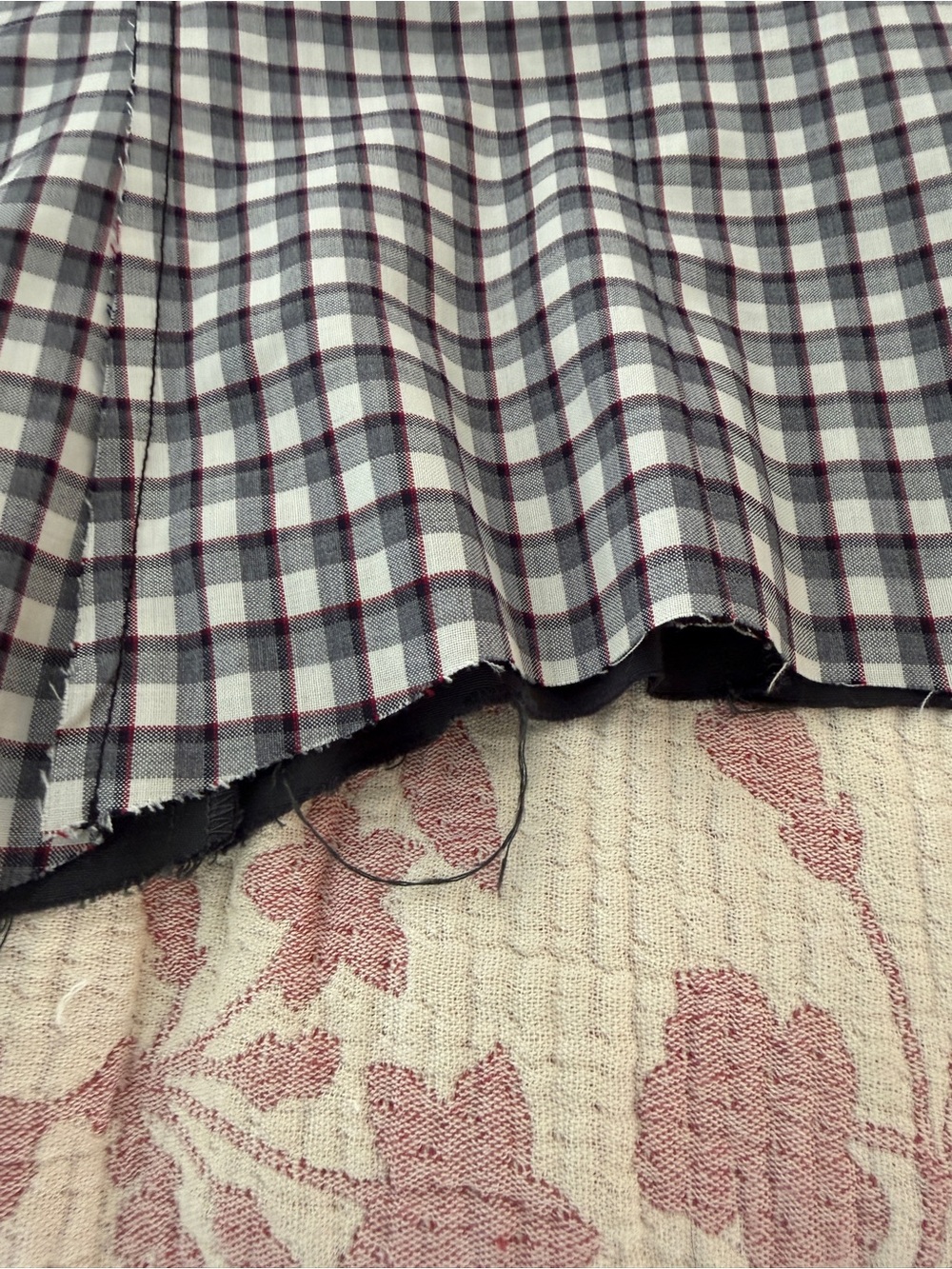 Golden Goose Plaid Raw Edge Comma Jacket in size L - Picture 10 of 13